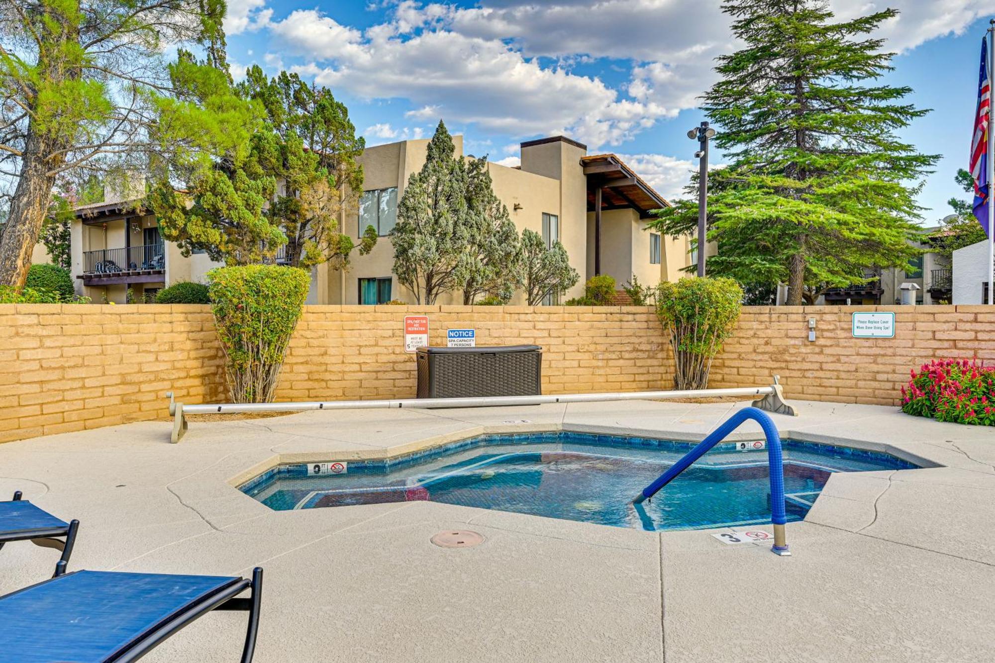 Peaceful Sedona Resort Retreat With Pool Access Eksteriør bilde